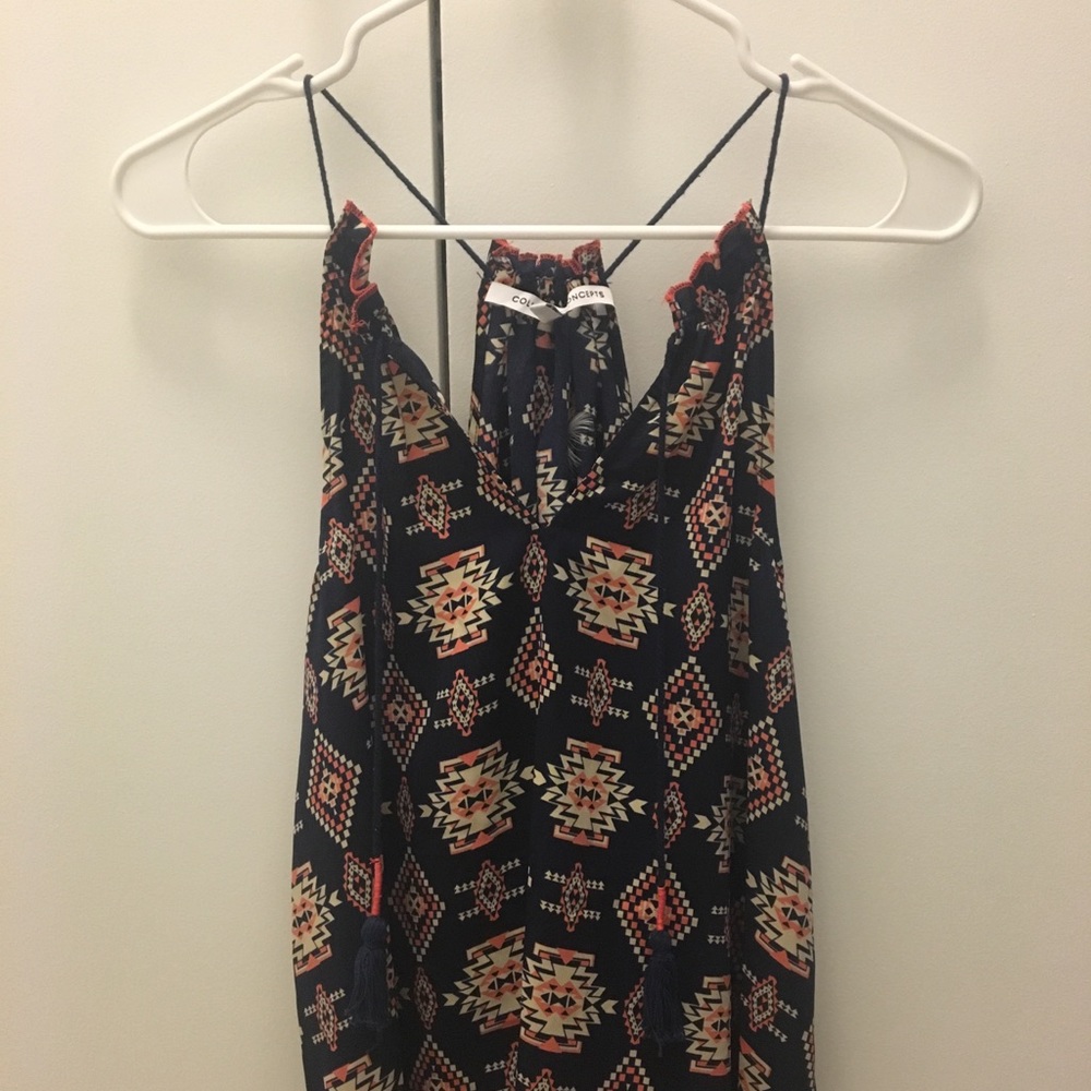 Collective Concepts Aztec Patterned Blouse